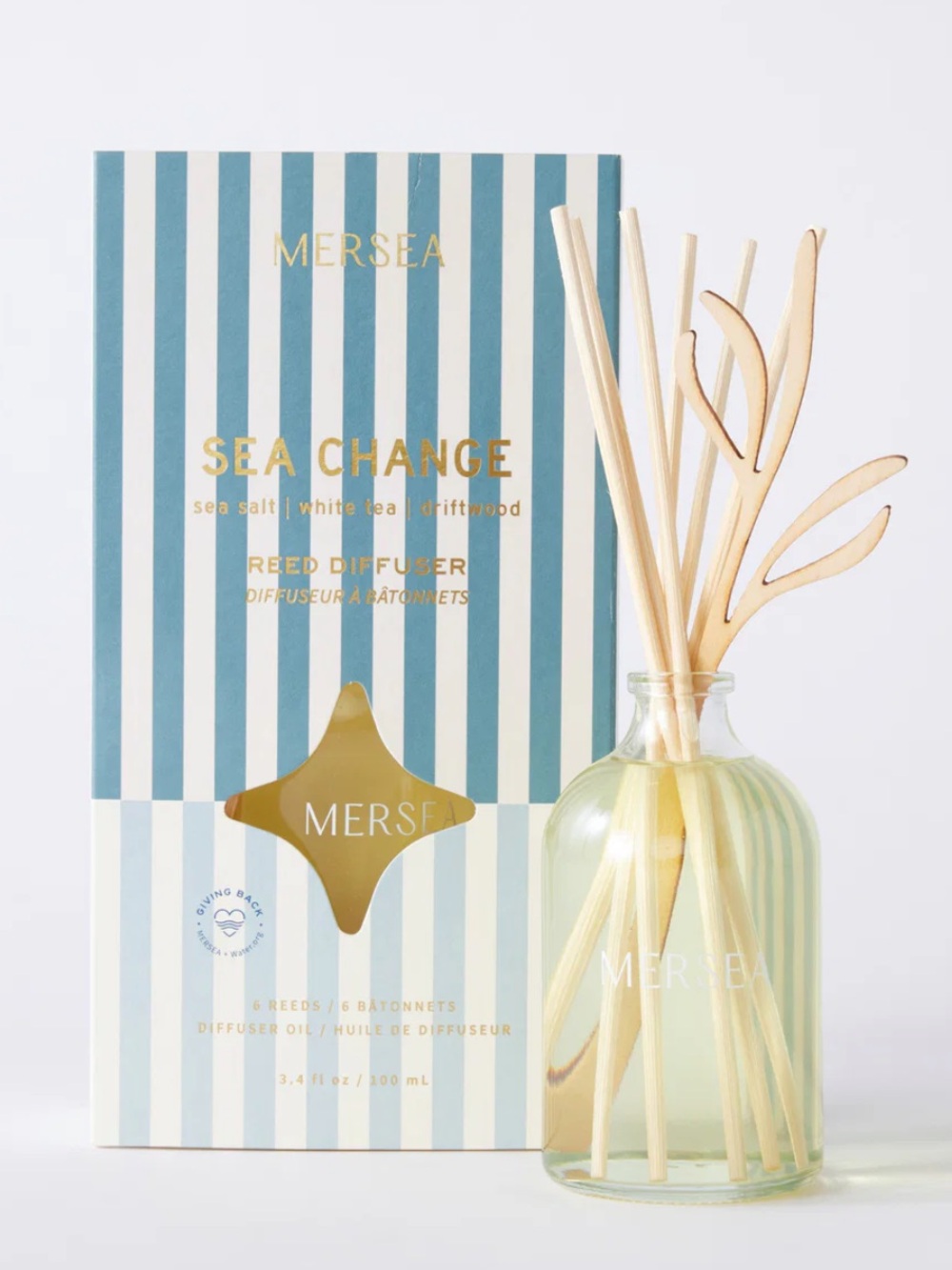 NWT! Mersea Sea Change Reed Diffuser